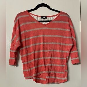 Crop Top 3/4 Sleeve Sweater Top